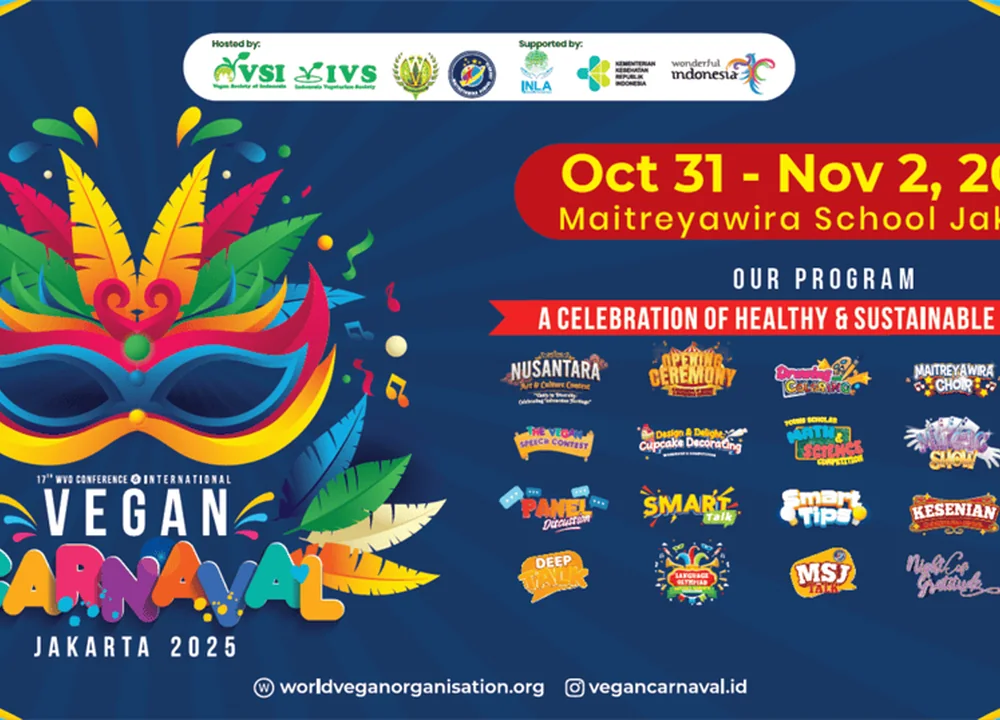International Vegan Carnival and WVO Conference artwork